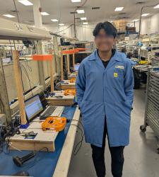 Co-op student at a PCB manufacturing placement.
